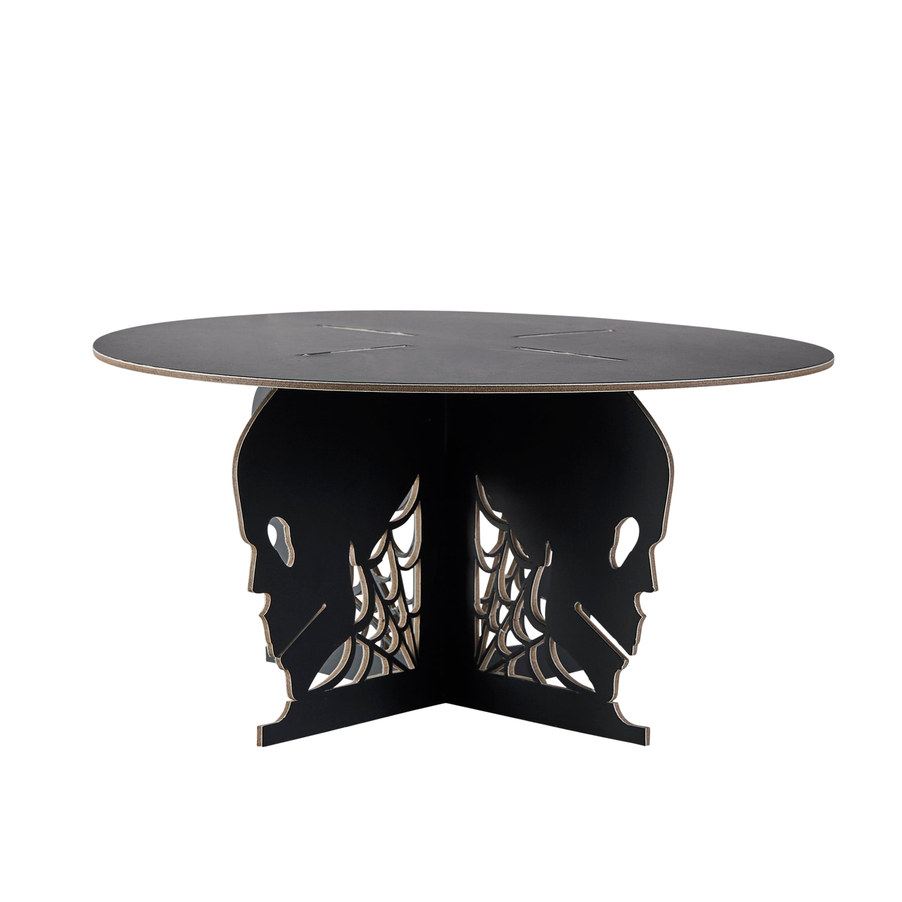 Black Skull Cake Stand