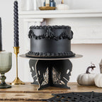 Black Skull Cake Stand