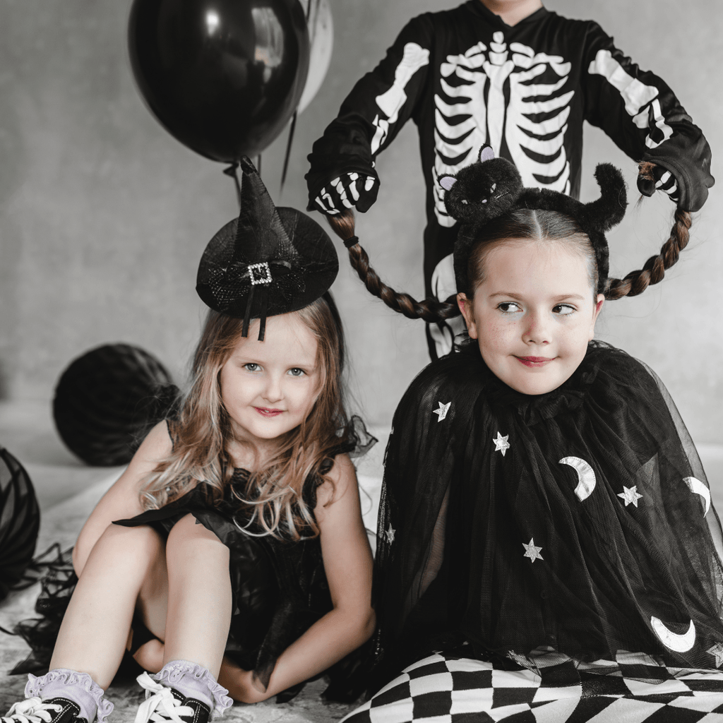 Black Witch Hat Headband - Child Size