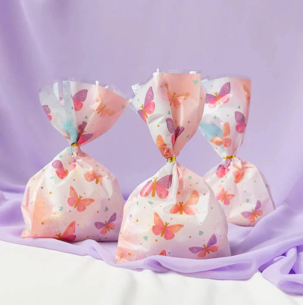 Butterfly Cello Party Bags - Pack of 20