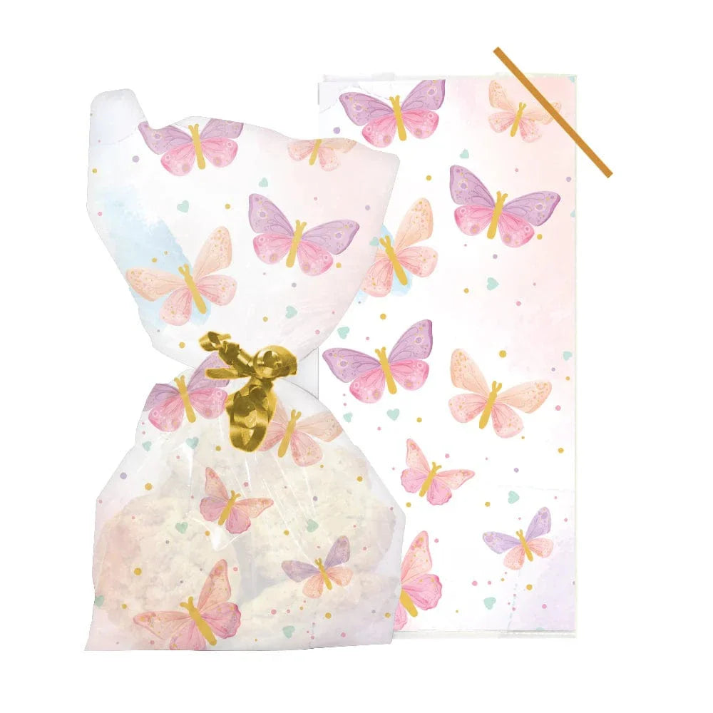 Butterfly Cello Party Bags - Pack of 20