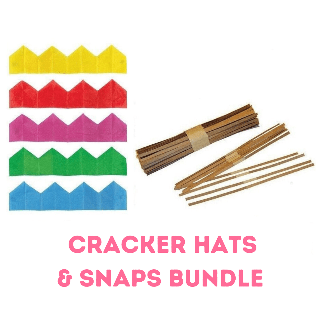 Christmas Cracker Hats & Snaps