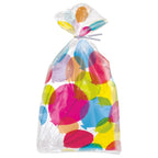 Colourful Balloons Cello Party Bags - Pack of 20
