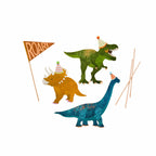 Dinosaur Cake Topper Set
