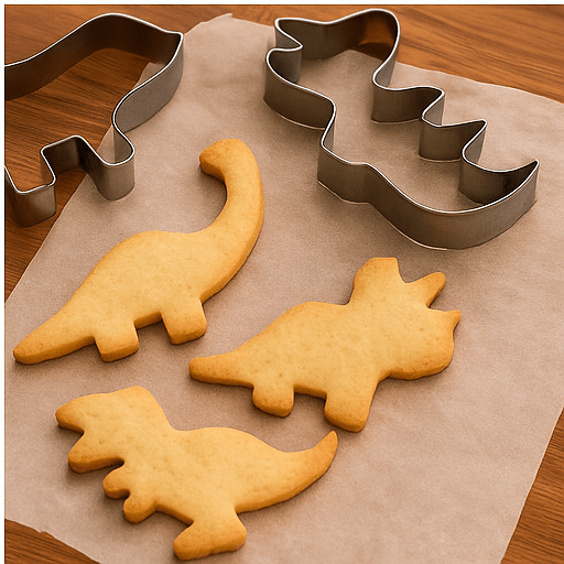 Dinosaur Cookie Cutters - Pack of 3