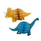Dinosaur Honeycomb Decorations - Pack of 2