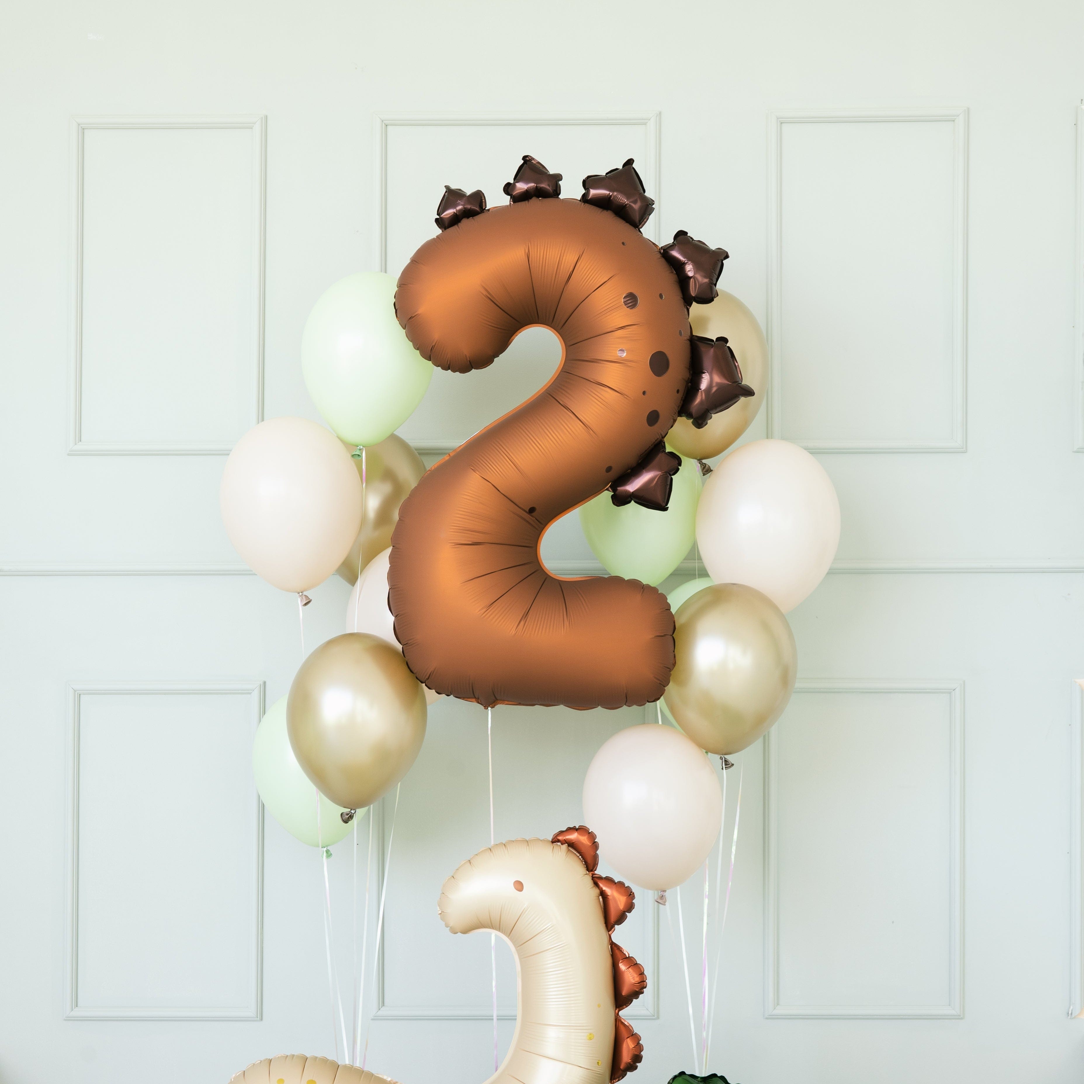 Dinosaur Number 2 Foil Balloon (36 inch)
