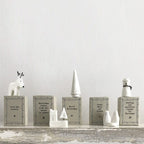 East of India Matchbox Porcelain Deer Ornament