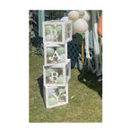 Eucalyptus Sage Green Baby Shower Blocks