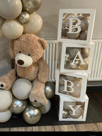 Eucalyptus Sage Green Baby Shower Blocks