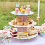 Floral Tea Party Cake Stand