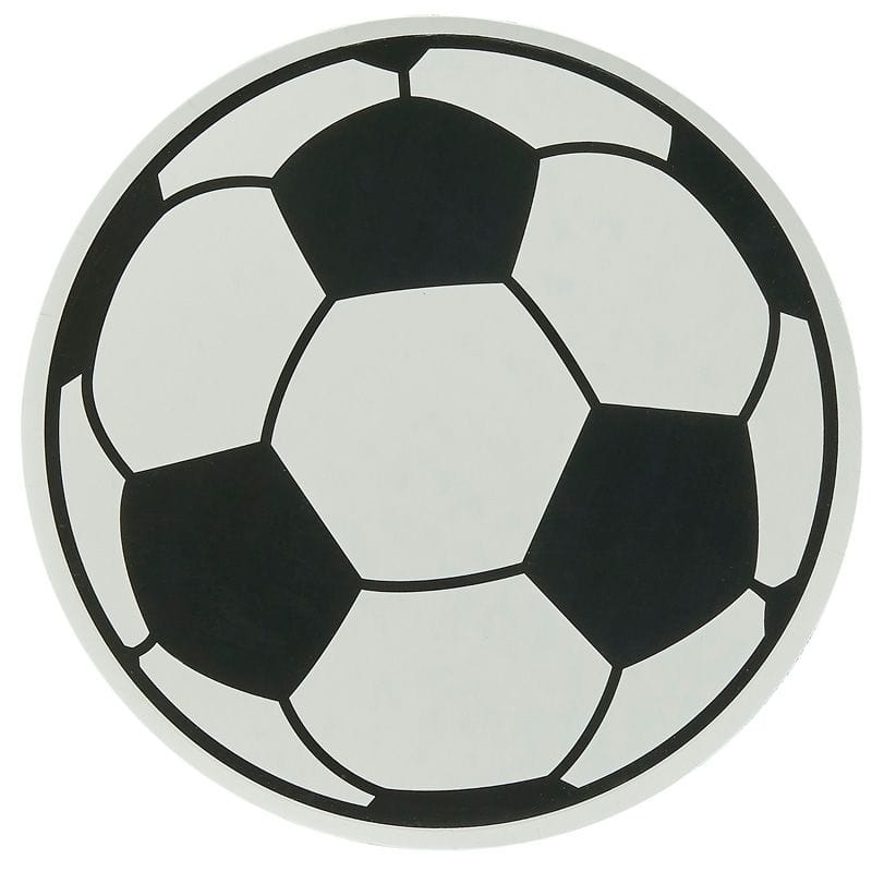 Football Party Plates x 8