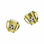 Football Trophy Party Cups x 8