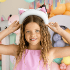 Gabby Cat Ears Foil Balloon x 6