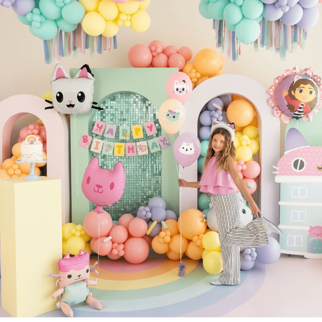 Gabby's Dollhouse Assorted Balloons x 6