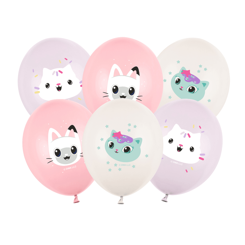 Gabby's Dollhouse Assorted Balloons x 6
