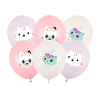 Gabby's Dollhouse Assorted Balloons x 6