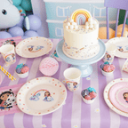 Gabby's Dollhouse Party Paper Plates x 6