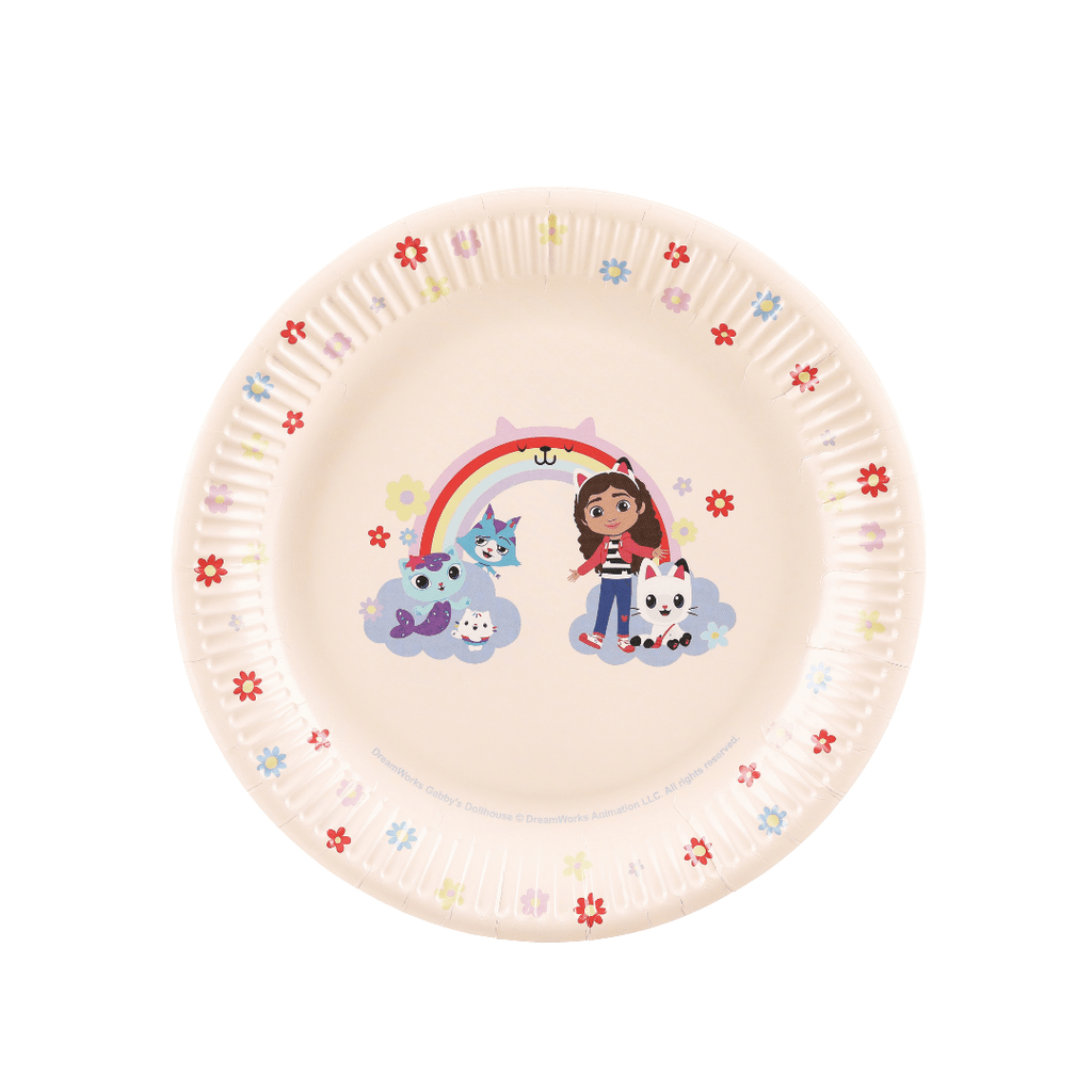 Gabby's Dollhouse Party Paper Plates x 6