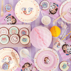 Gabby's Dollhouse Pink Paper Napkins x 20