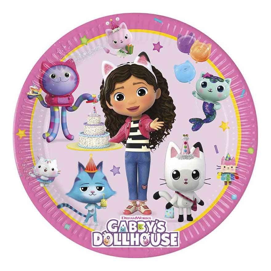 Gabby’s Dollhouse Small Party Plates x 8