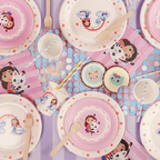 Gabby’s Dollhouse Small Pink Paper Plates x 6