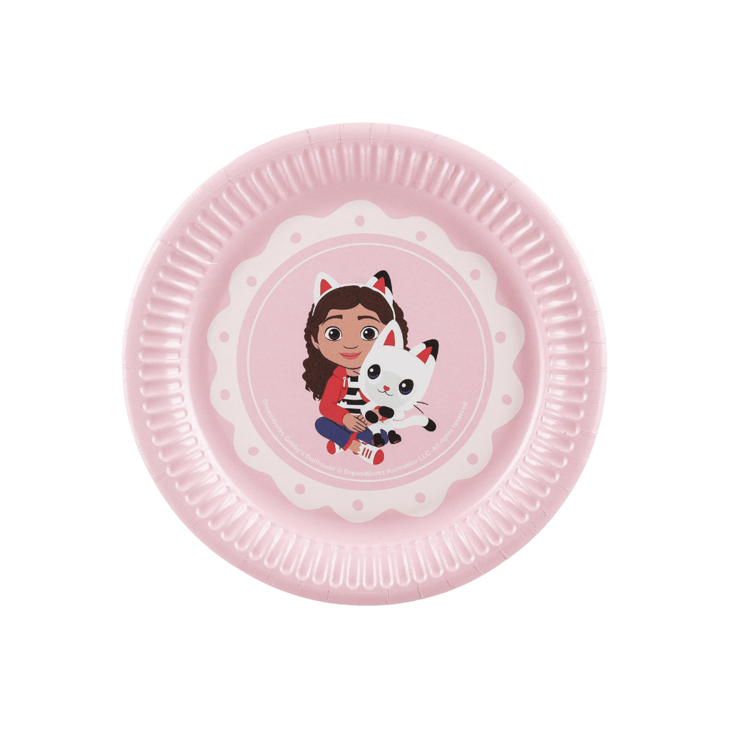 Gabby’s Dollhouse Small Pink Paper Plates x 6