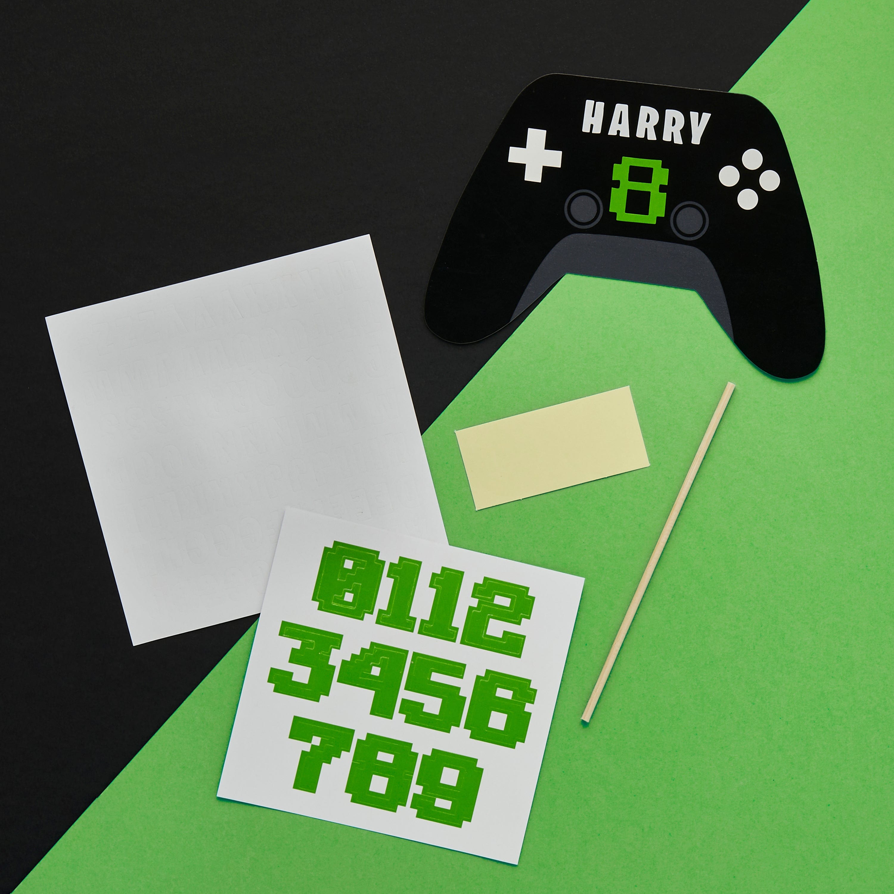Game Controller Cake Topper - Personalised