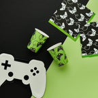 Game Controller Paper Cups - Pack of 8