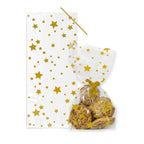 Gold Stars Cello Party Bags - Pack of 20
