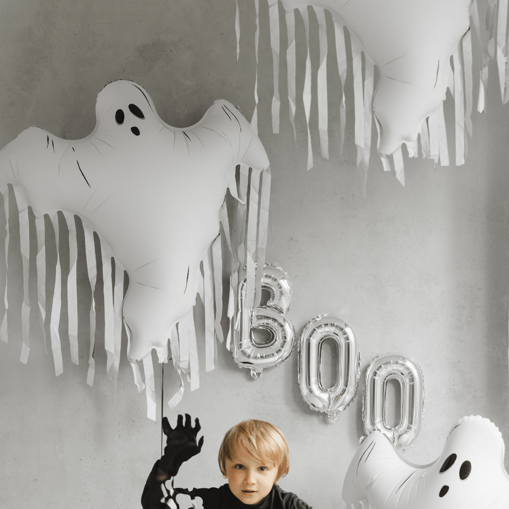 Tasseled Ghost Foil Balloon (37 inch)