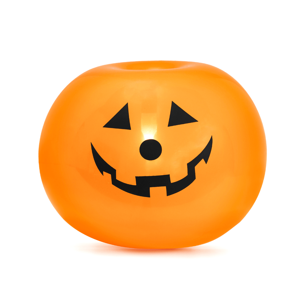 10 inch LED Light Up Pumpkin Latex Balloons x 5
