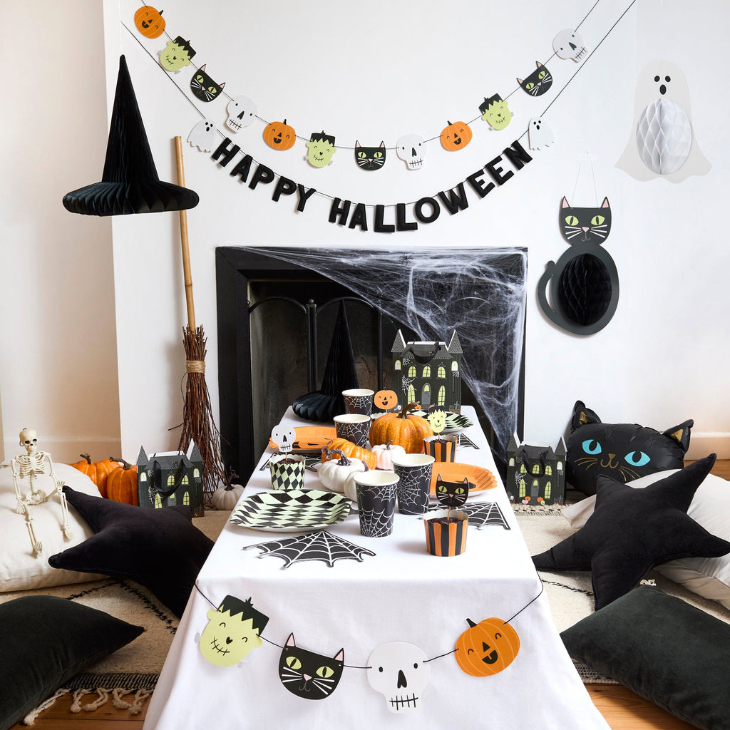 Happy Halloween Glow In the Dark Banner - 2m