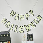 Happy Halloween Glow In the Dark Banner - 2m
