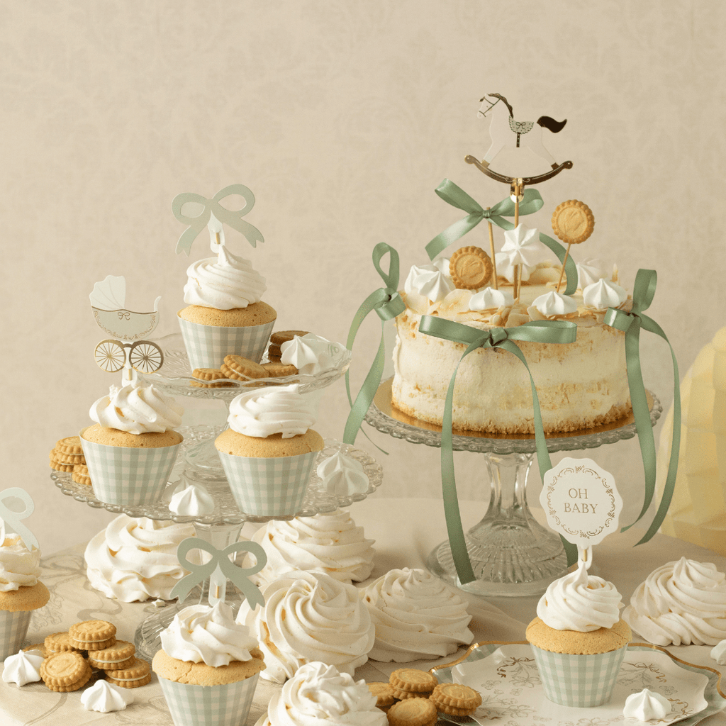 Oh Baby Cupcake Kit - Set of 6