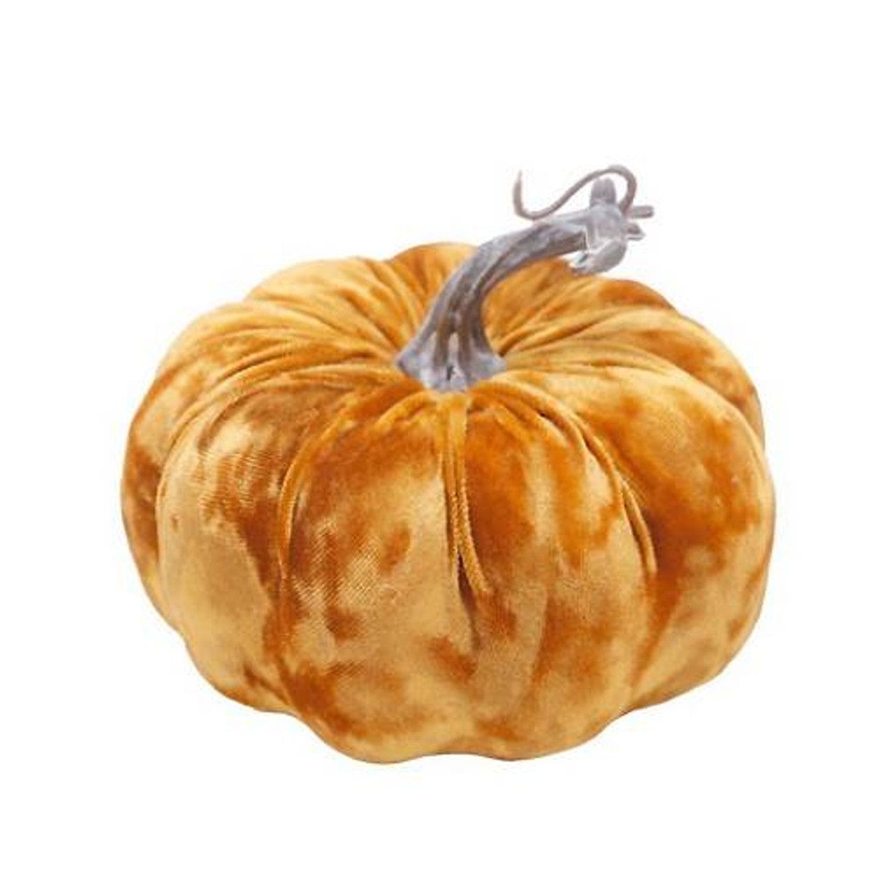 Orange Velvet Pumpkin (14cm)