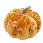 Orange Velvet Pumpkin (18cm)