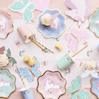 Pastel Butterfly Party Napkins x 12