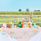 Pink Flower Shaped Paper Napkins x 16