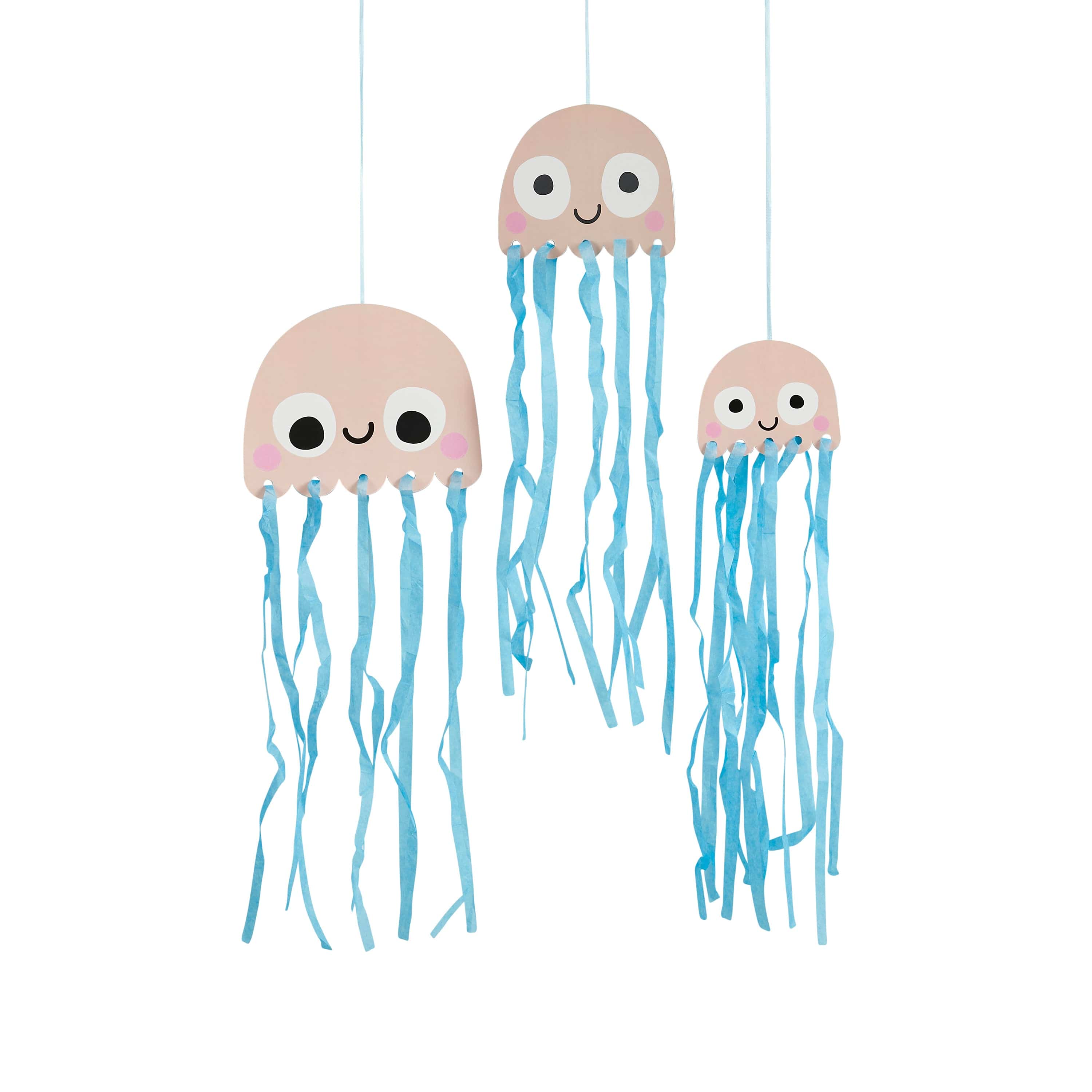 Hanging Jellyfish Decorations x 3