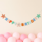 Starfish Happy Birthday Banner - 2m