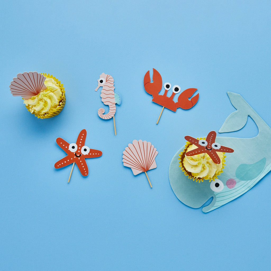 Under the Sea Party Food Picks x 12