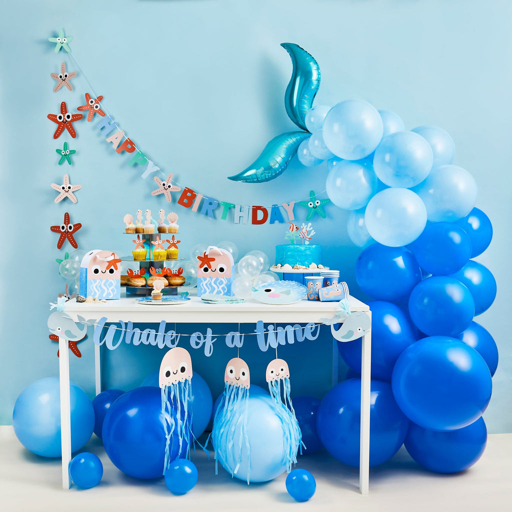 Whale of a Time Tassel Party Banner - 2m
